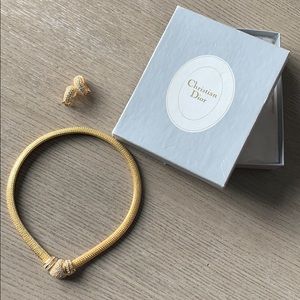 Vintage Christian Dior Necklace & Earrings